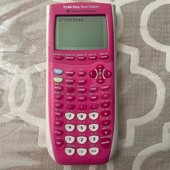 TI-84 Plus Graphing Calculator pink - Picture 2 of 2